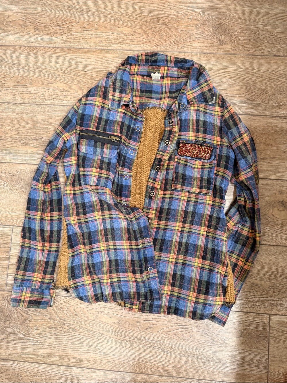 gimmicks by BKE Multicolor Plaid Button-Down Shirt 0073